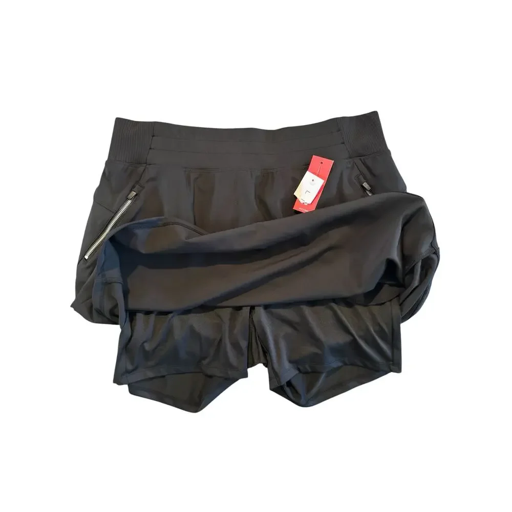 LIVI Lane Bryant Black Skort Size 14/16 Athletic Golf Tennis Activewear